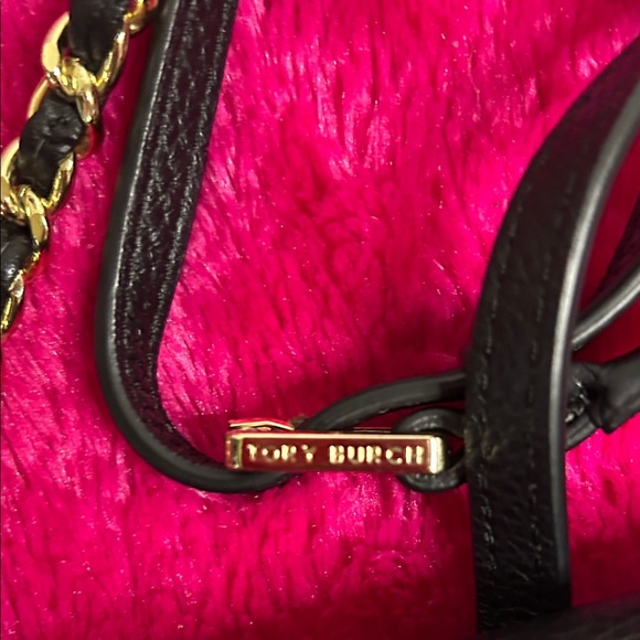 Tory Burch Black Crossbody Bag with Gold Accents - Picture 3 of 10
